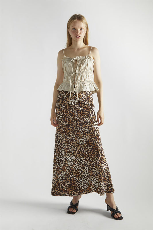 Natural Tie-Front Tops