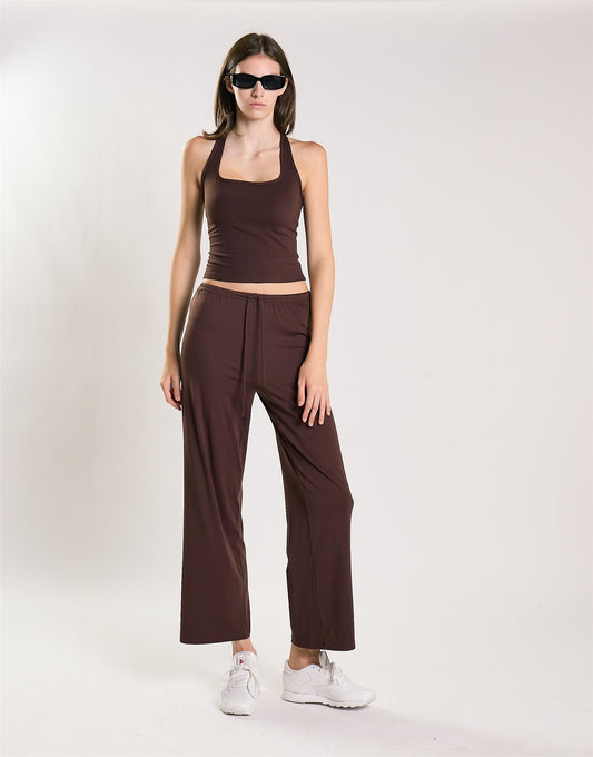 Agon Women's Brown Lightweight Trousers