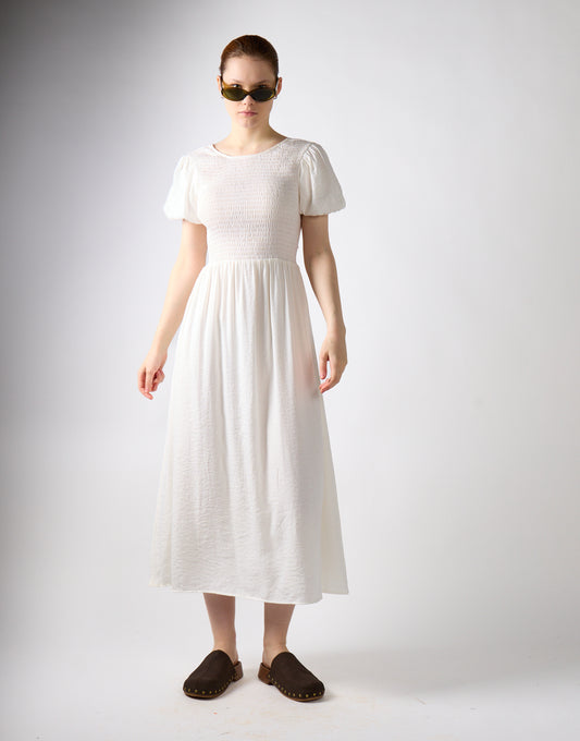 Glamorous Lace-up Back Midaxi Dress