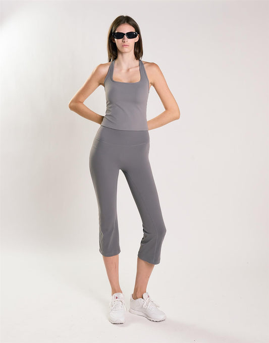 Agon Women's Dark Grey Halterneck Top