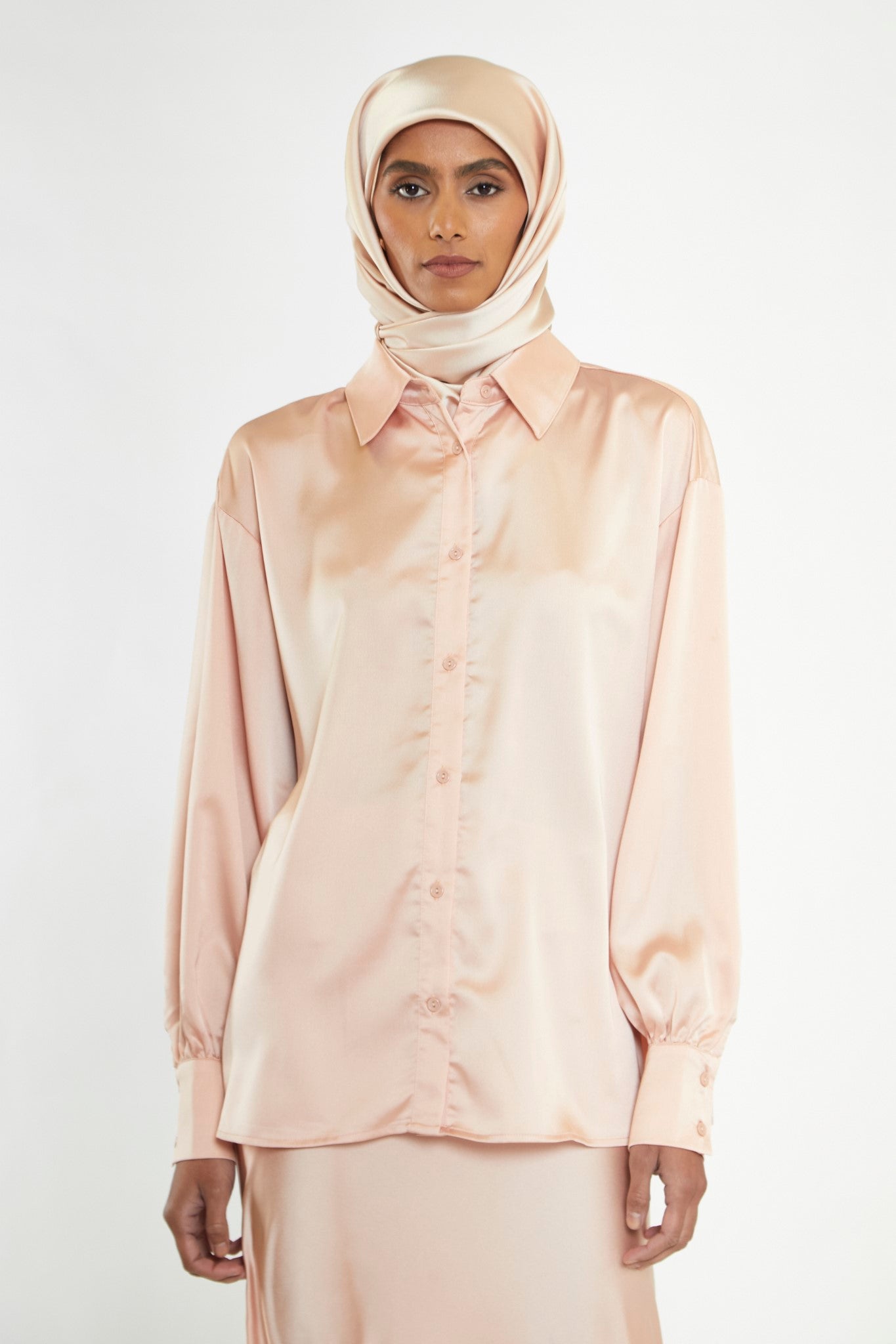 Peach Long Sleeve Shirt