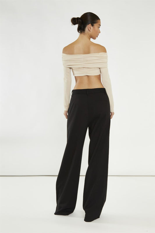 Black Wide leg Trousers