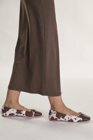 Cow-Print Ballet-Flats