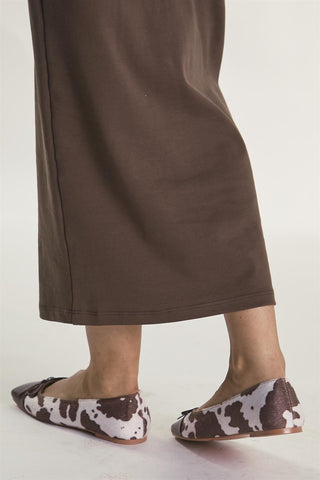 Cow-Print Ballet-Flats