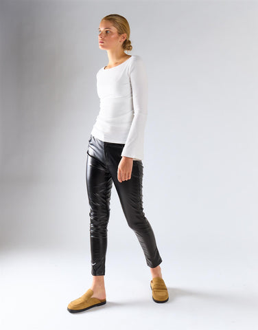 White Top With Long Sleeves