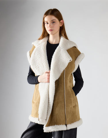Stone Cream Gilet