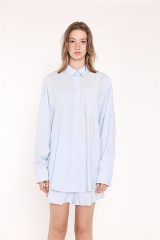 Light-Blue Stripe Classic Shirt