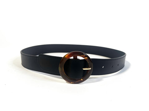 Black-Brown Buckle Belt