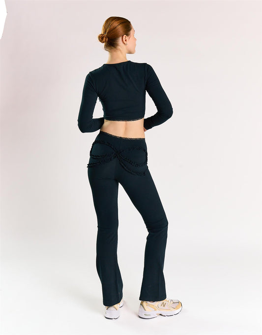 Agon Women's Black Activewear Trousers