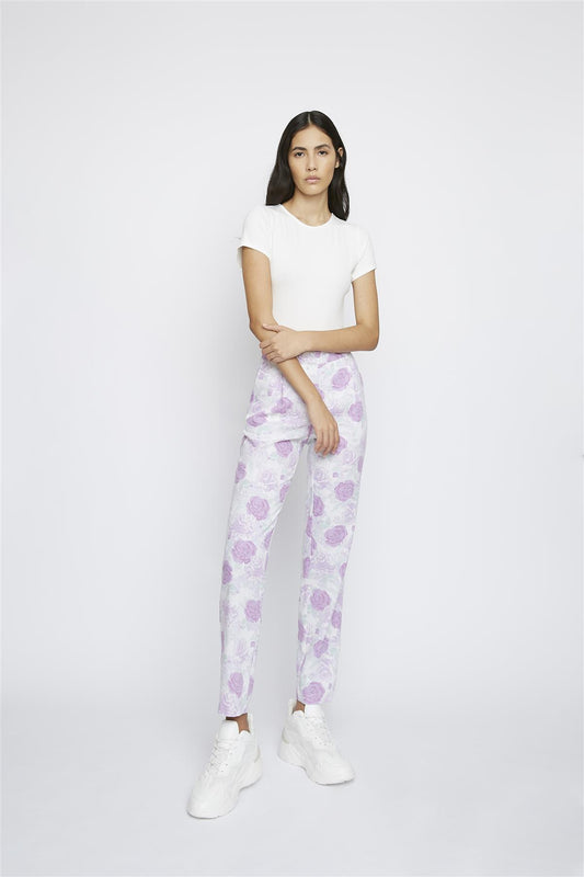 Off-White Open-Back Crop-Bodysuit