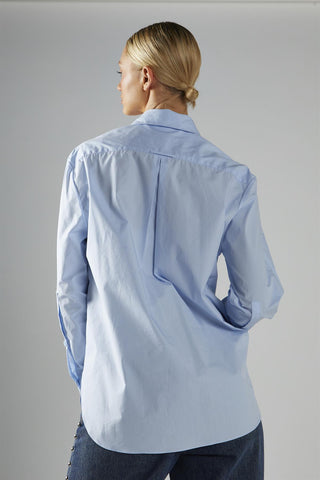 Oversized Shirt - Light Blue