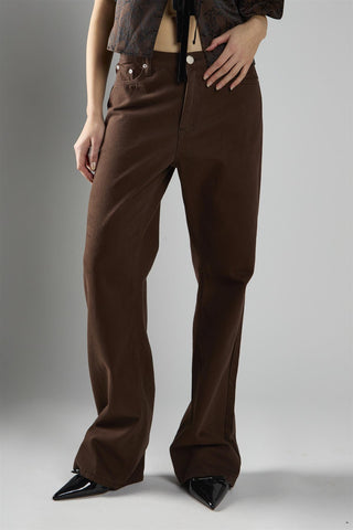 Straight Comfort Jean- Brown