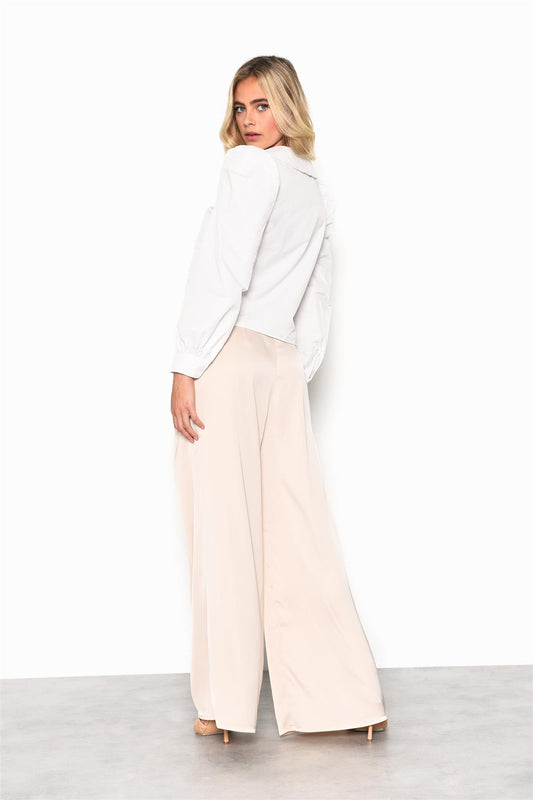 Off-White Statement Sleeves -Blouse