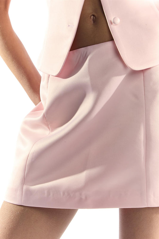 Light Pink Mini Skirt