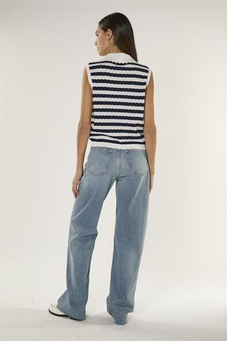 Vintage Blue Straight Leg Jeans