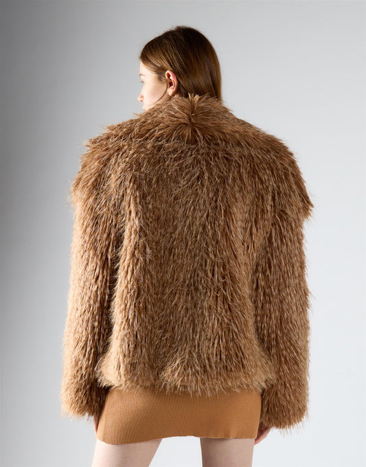 Light Brown Fur Coat