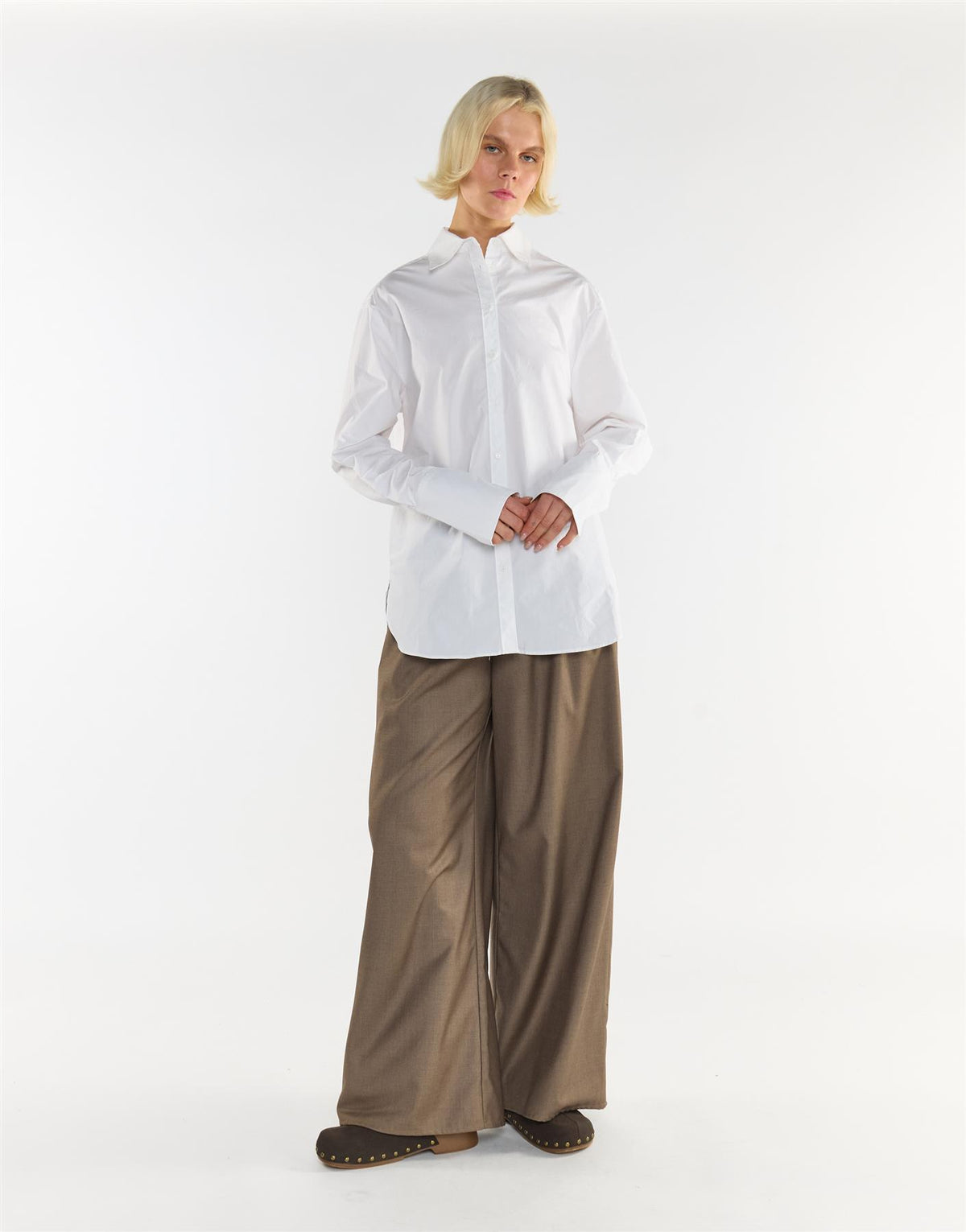 Oversized  Shirt - White