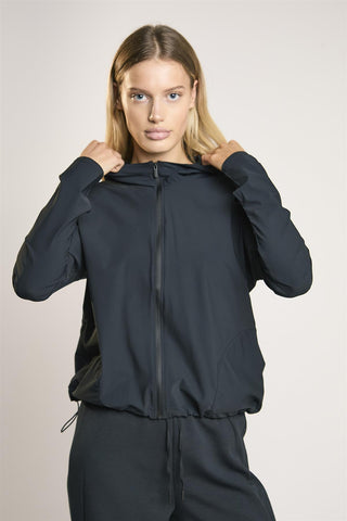Signature Black Wind-Breaker Jacket
