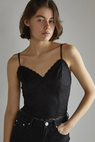 Black Lace Bodysuit