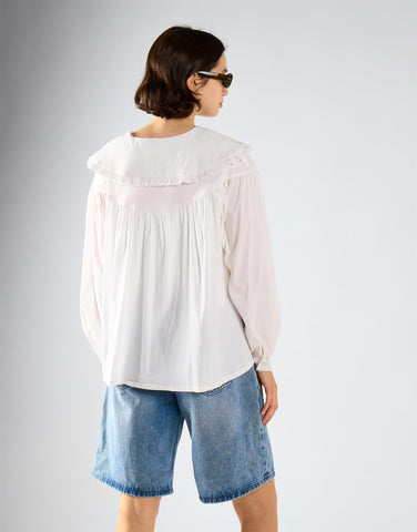 Off White Statement Collar Shirt