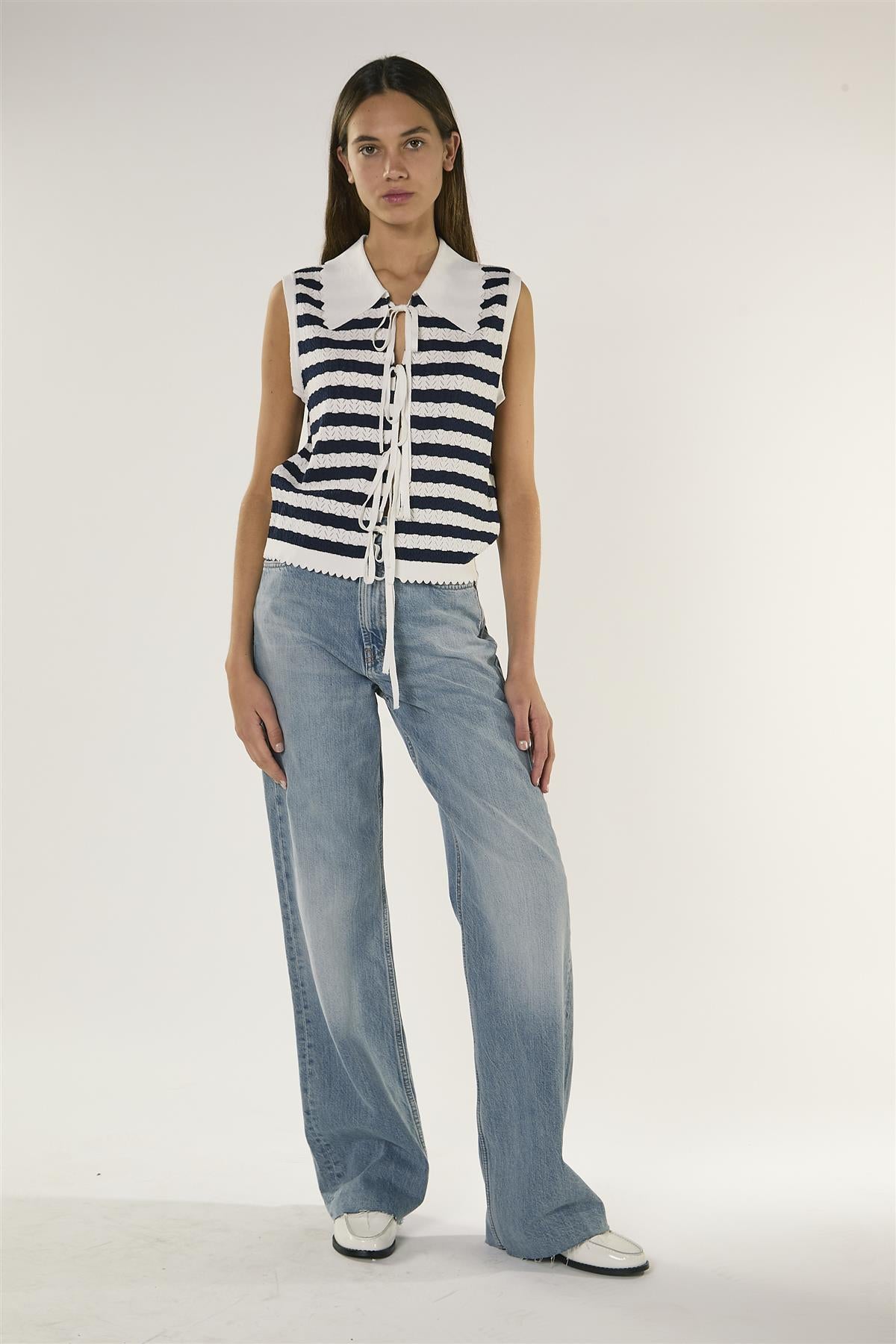 Vintage Blue Straight Leg Jeans