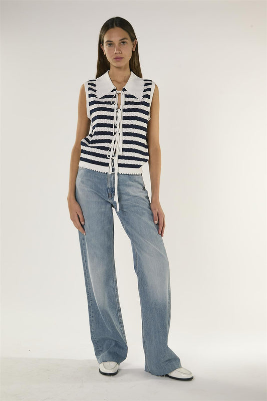 Vintage Blue Straight Leg Jeans