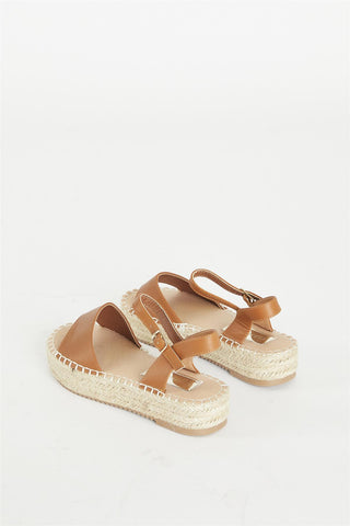 Tan Open Toe Sandal