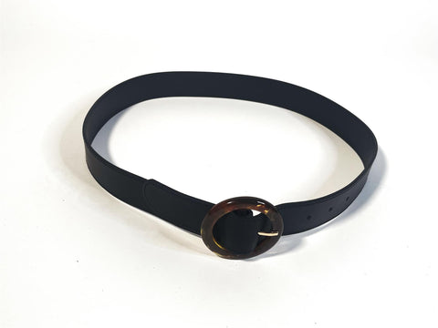 Black-Brown Buckle Belt