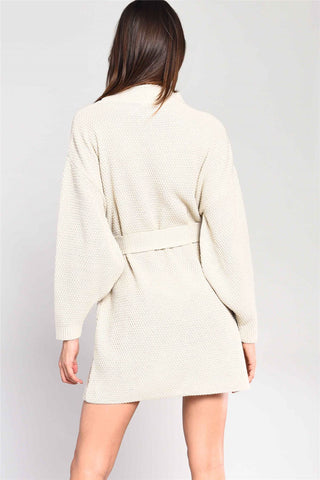 Ecru Jumper Mini-Dress