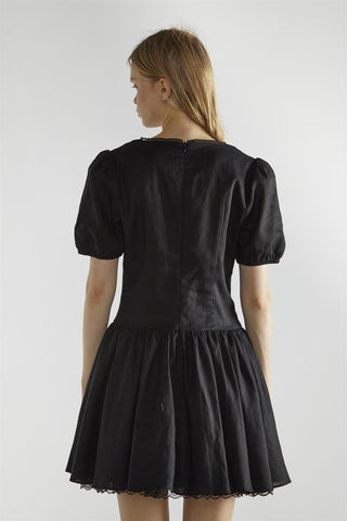 Black Corset Mini-Dress