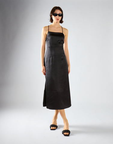 Square-Neck Maxi-Dress