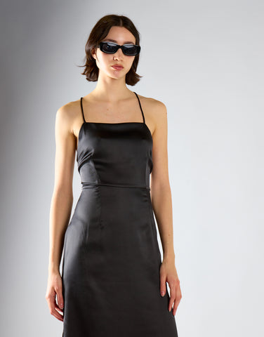 Square-Neck Maxi-Dress