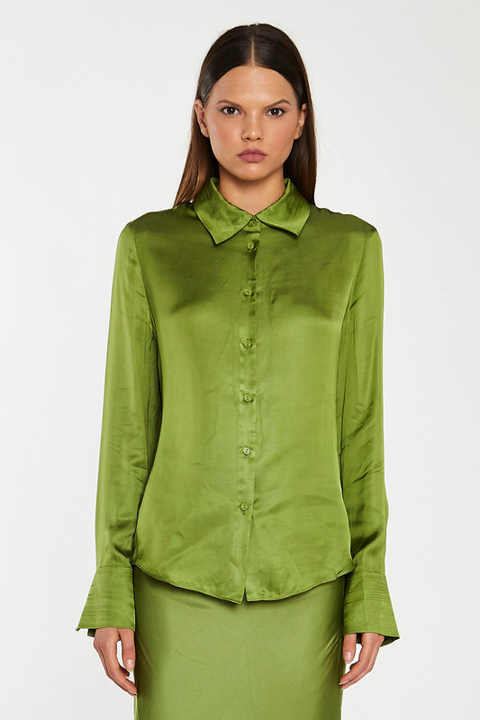 Dark-Apple Green Classic -Shirt