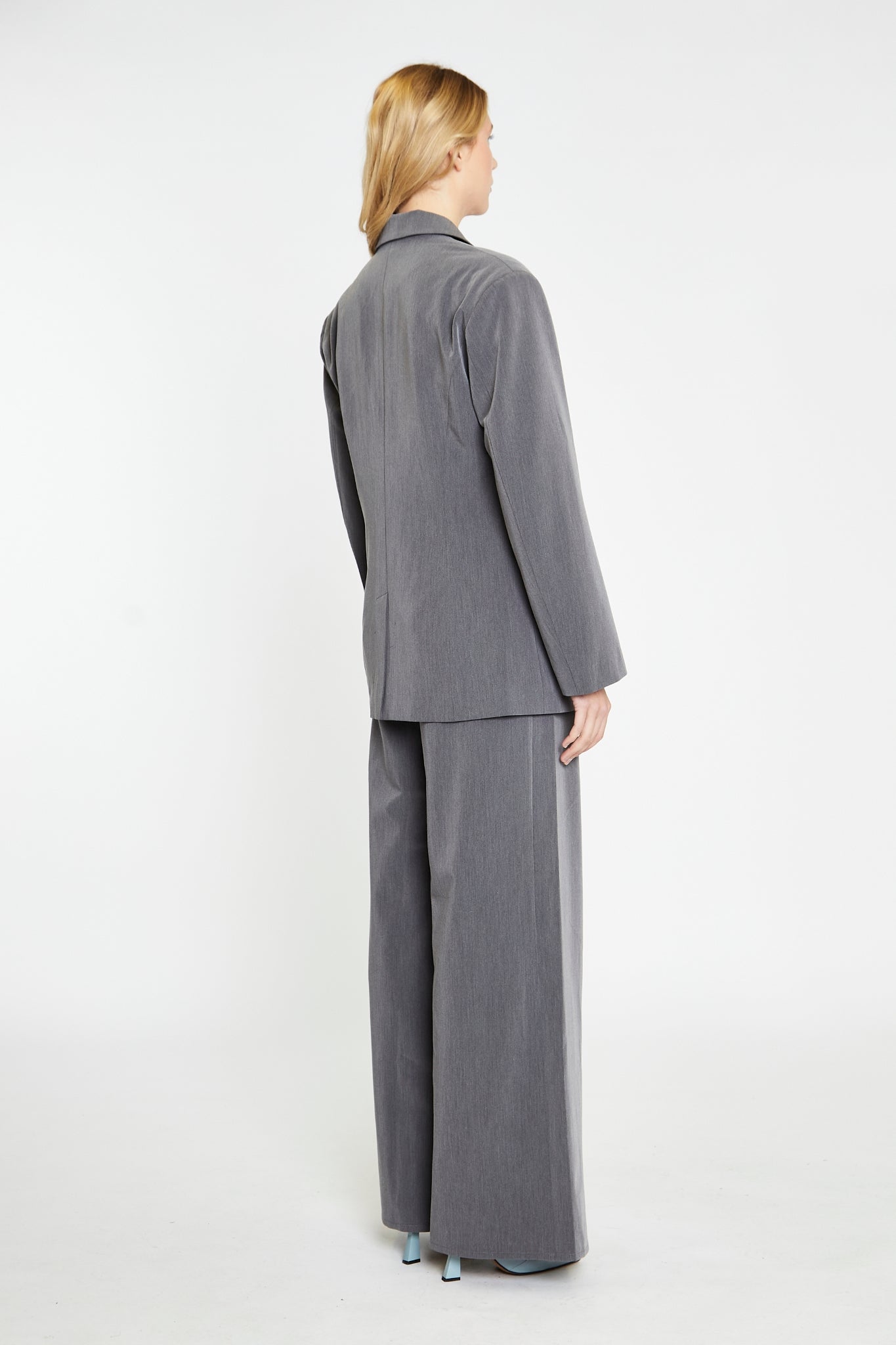 Dark-Grey Tailored Blazer