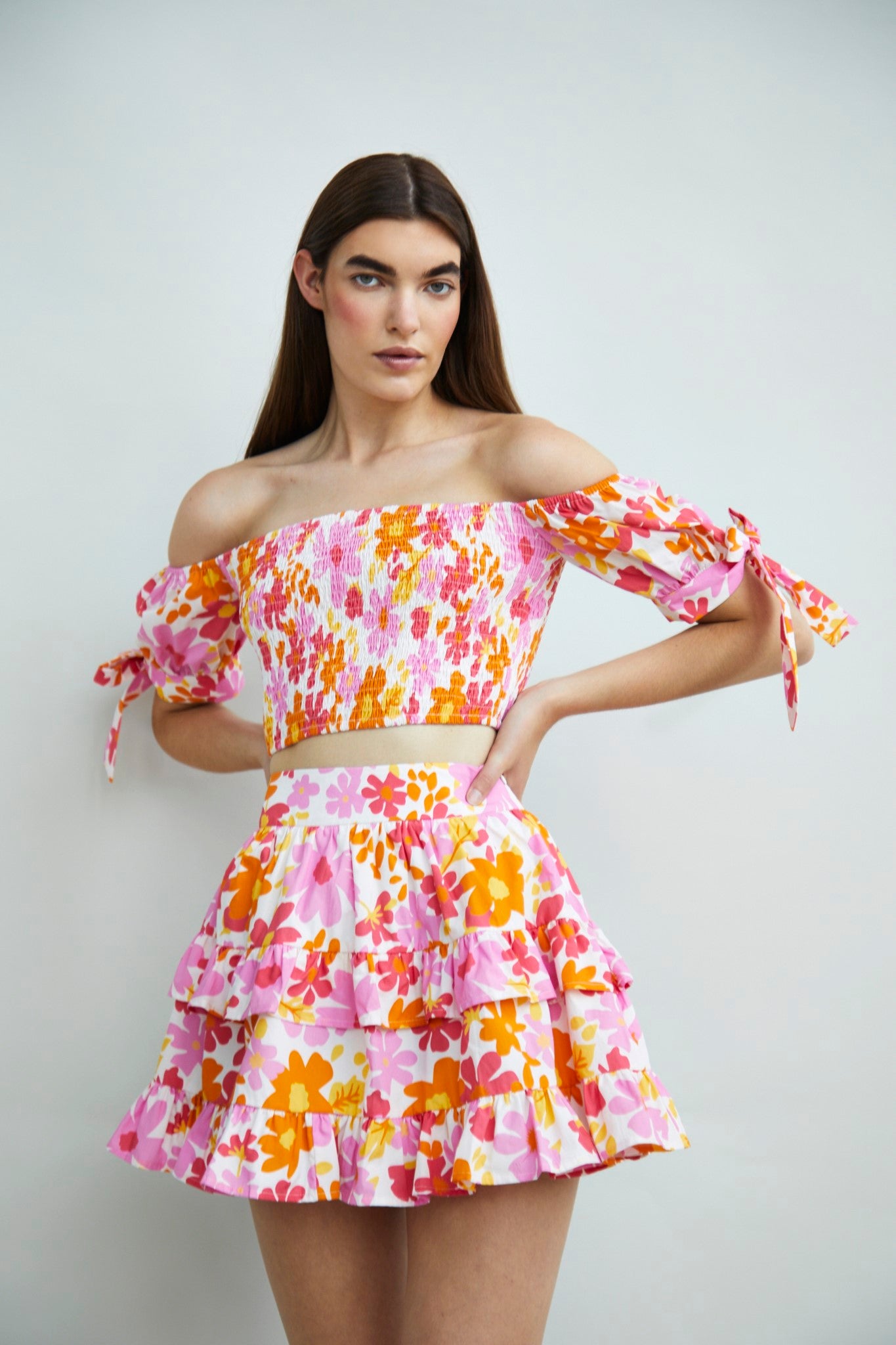 Glamorous Collection Ruffle Mini Skirt Glamorous - Main Image