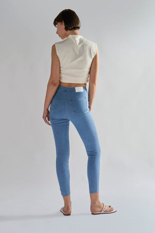Glamorous Bleach Stonewash Skinny Jeans