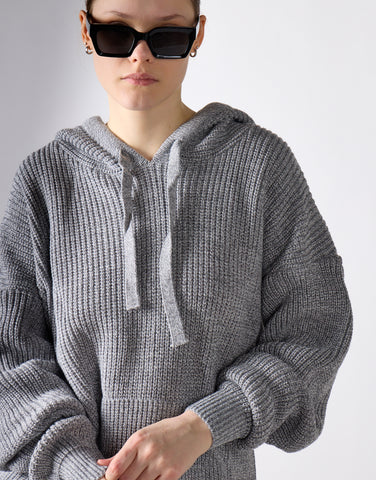Grey Marl Knit Jumper