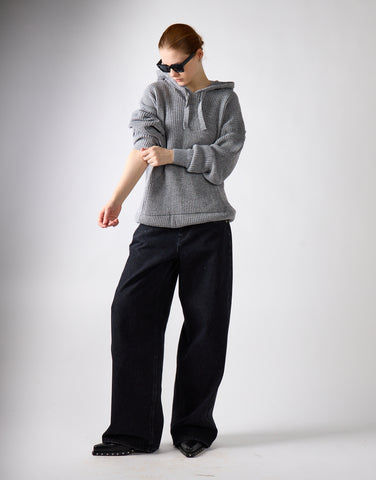 Grey Marl Knit Jumper