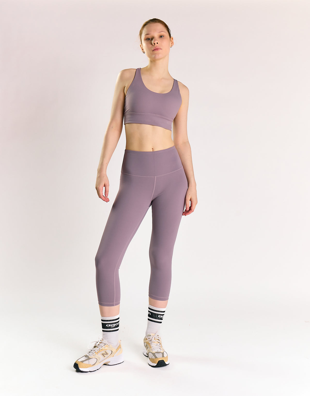 Glamorous Move Dusky Lilac 7/8 Leggings
