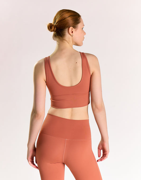 Glamorous Move Terracotta Seamless Bra