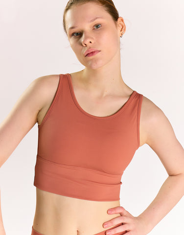 Glamorous Move Terracotta Seamless Bra
