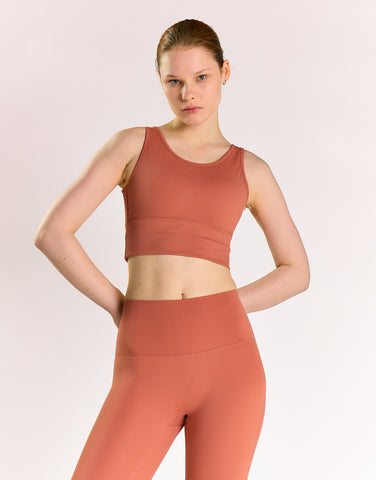 Glamorous Move Terracotta Seamless Bra