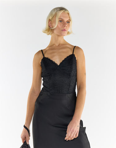 Black Lace Bodysuit