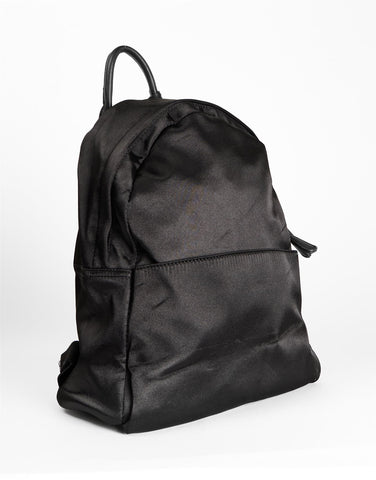 Black Satin Shine Everyday Backpack