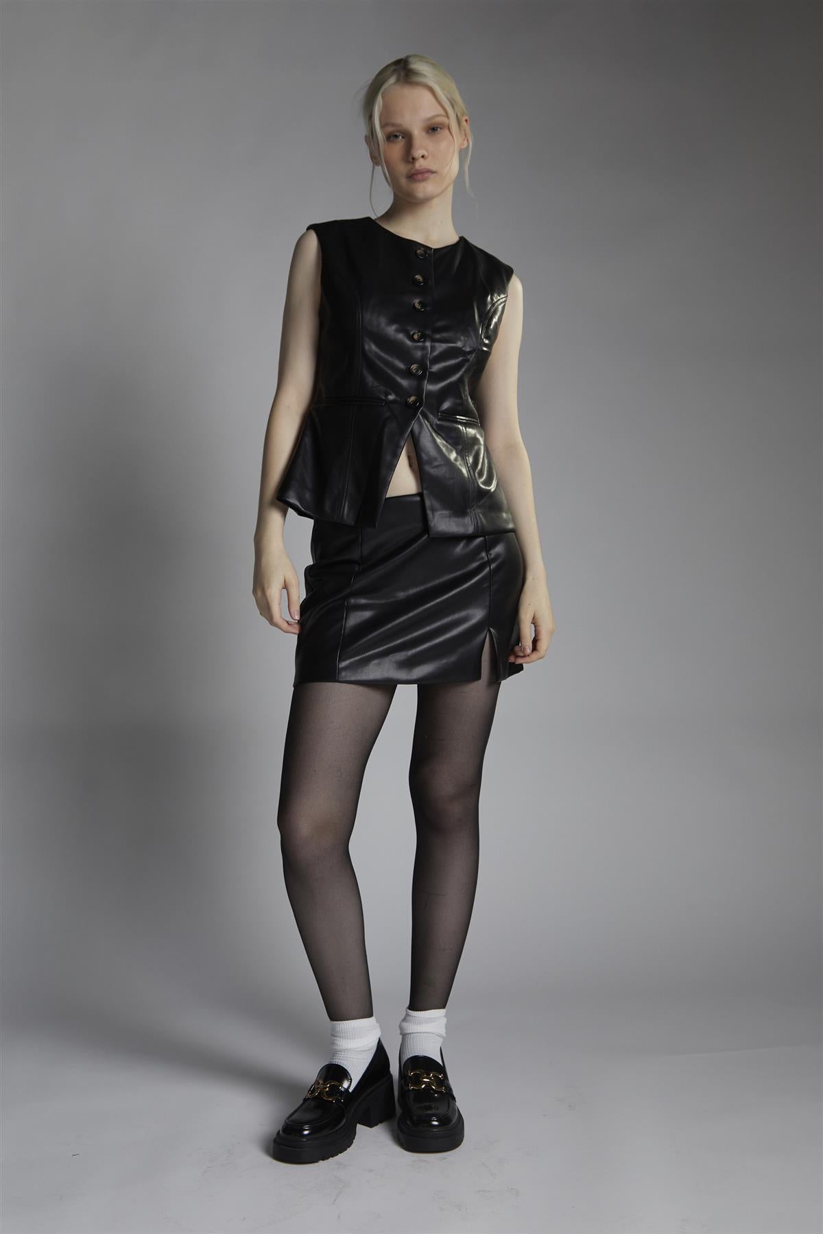 Tailored Waistcoat - Black