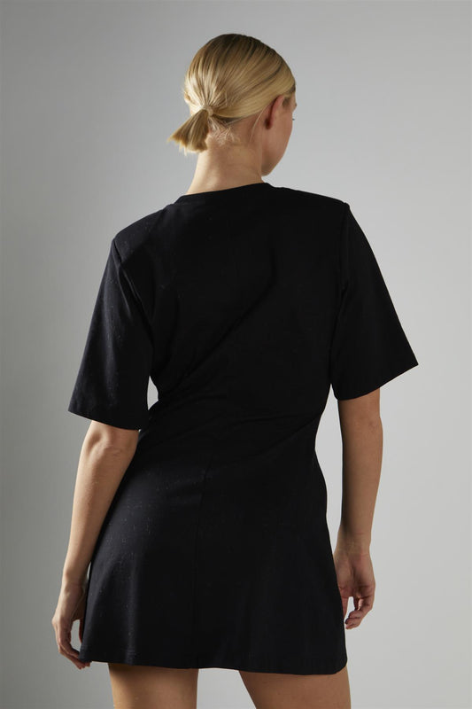 Mini T-shirt Dress - Black