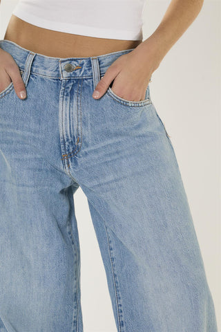 Vintage Blue Wide-Leg Jeans