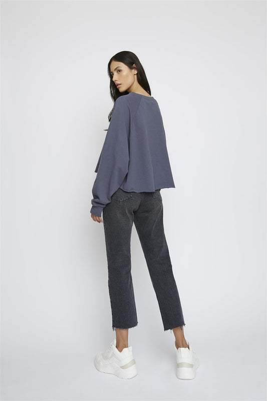 Dark-Blue Long Sleeve-Jumper