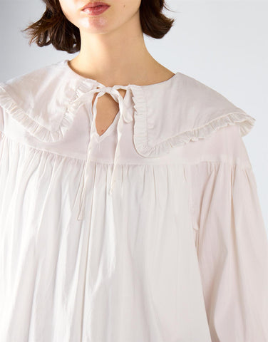 Off White Statement Collar Shirt