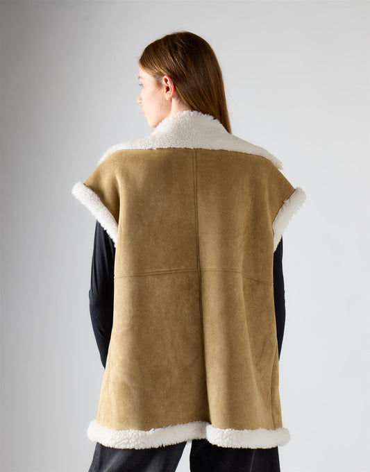 Stone Cream Gilet